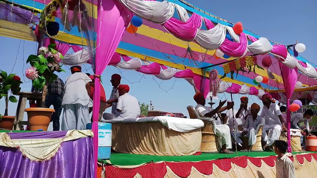 वीर तेजा जी झाकी खरनाल (नागौर)- ऐसी राजशाही झाकी तो आपने कही नही देखी होगी TEJAJI MELA KHARNAL JHAKI