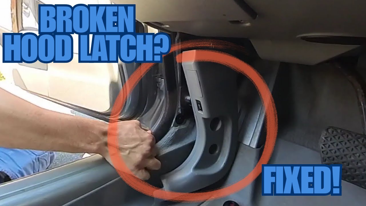 BMW E60 - How To Repair A Broken Hood Latch