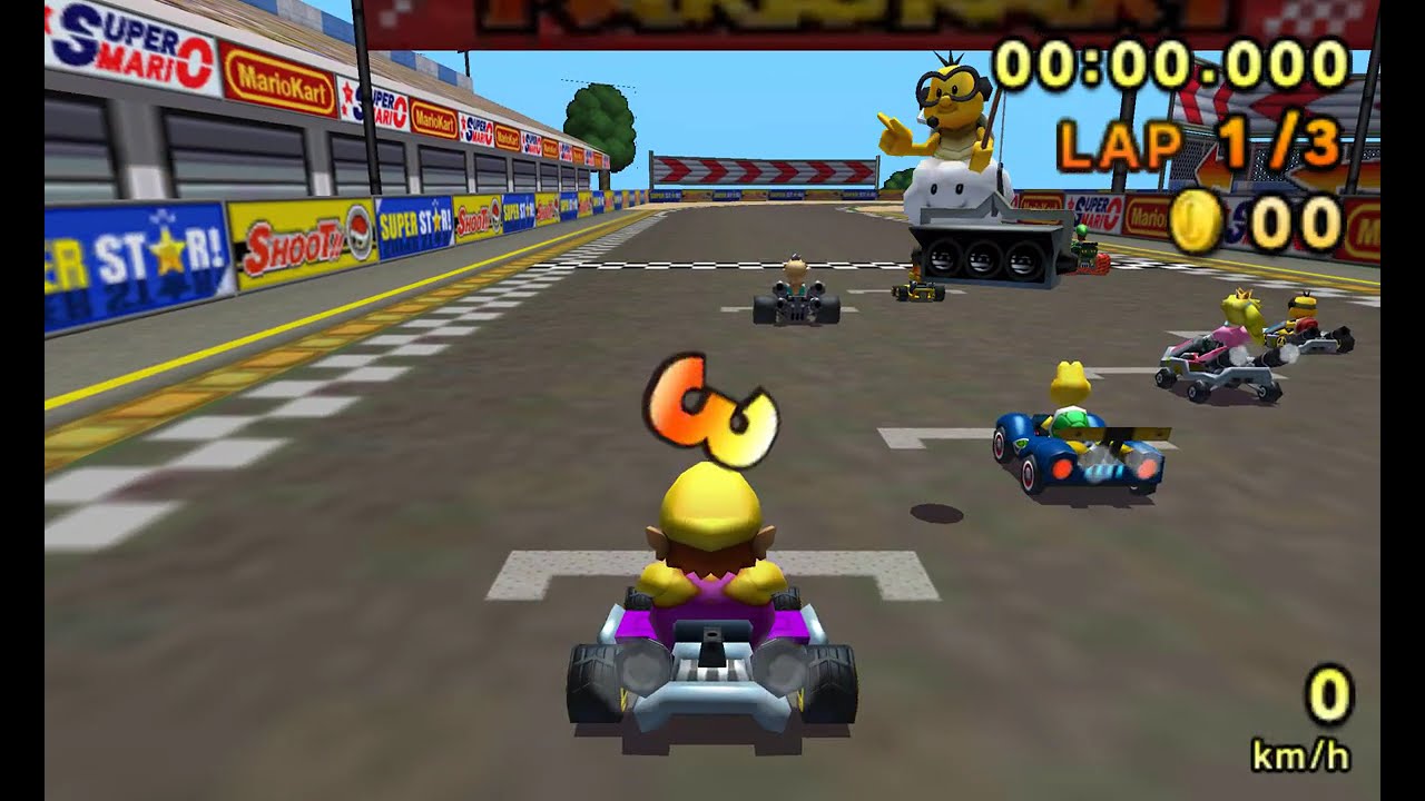 DS Mario Circuit (3DS test_MarioCircuitDS) by luigifan27 - Mario Kart 7: Custom Track [1440p 60fps]