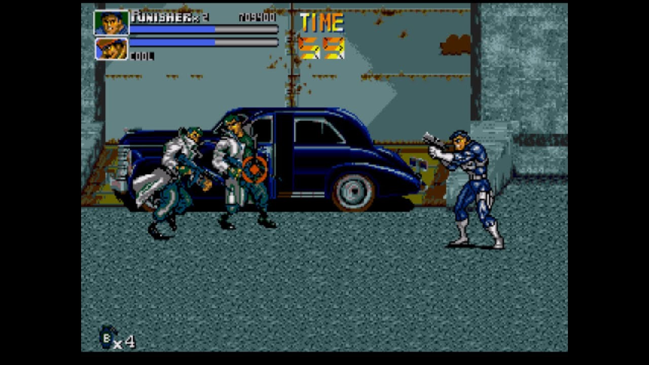 The Punisher - Mega Drive / Genesis  (Long Play)