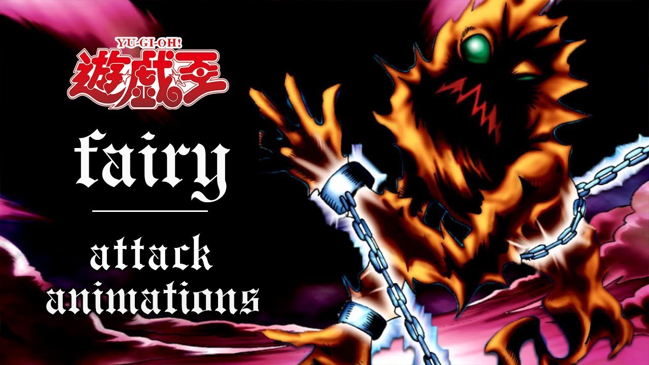 『Yugioh Forbidden Memories』 All Fairy Attack Animations [HD]