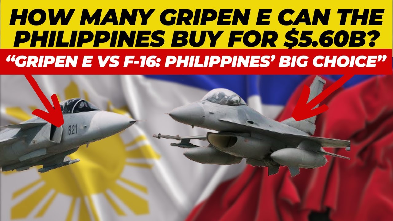 How many JAS-39 Gripen E can the Philippines buy for $5.6B?