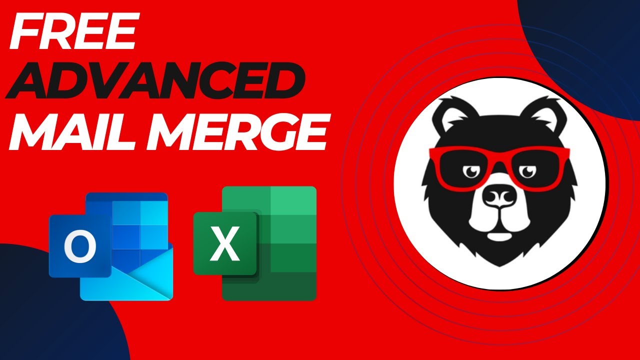 Free Advanced Mail Merge Tool: CC, BCC, Attachments, Shared Mailboxes, Directly From Outlook
