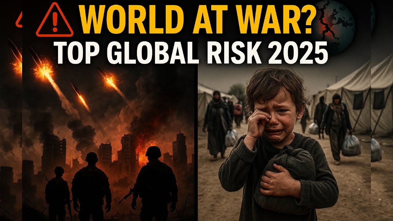 🌍 Top 15 Geopolitical Risks 2025 | State-Based Armed Conflict Explained