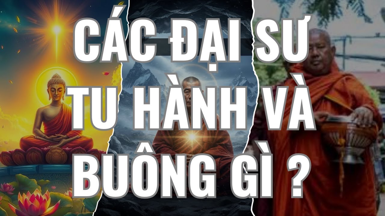 Các Đại Tu Sĩ Buông Xả Và Tu Hành Như Thế Nào?