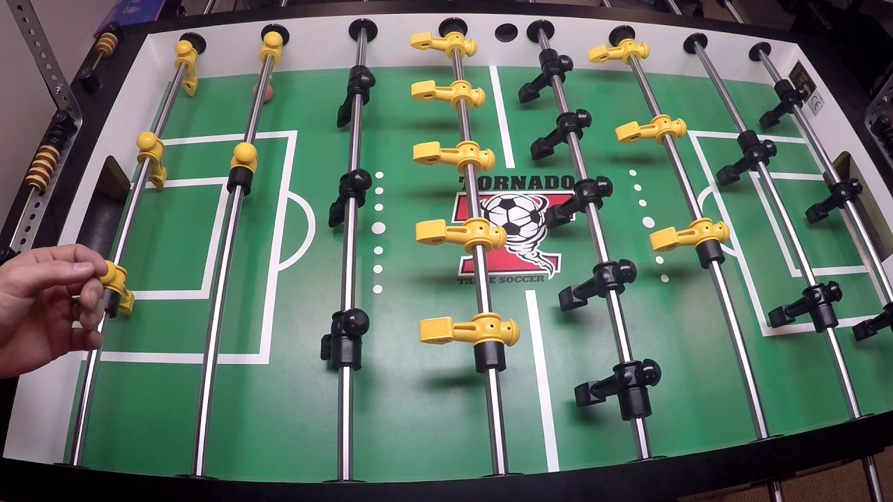 Pull Shot From Goal Foosball Tutorial (Road to Pro 8)