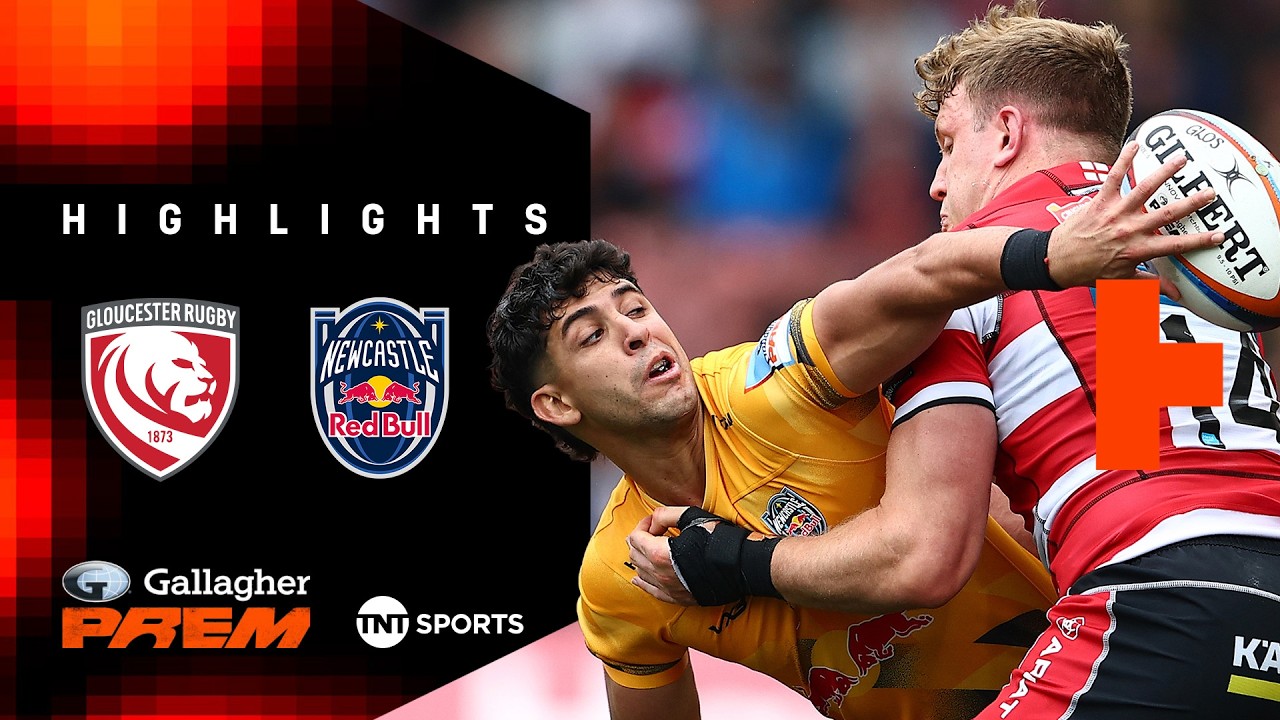 THUMPING WIN! 😮&zwj;💨 | Gloucester vs Newcastle Red Bulls | Gallagher PREM Rugby Highlights