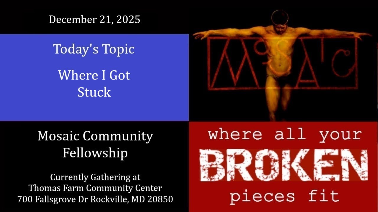 Mosaic Community Fellowship December 28, 2025: ... yet