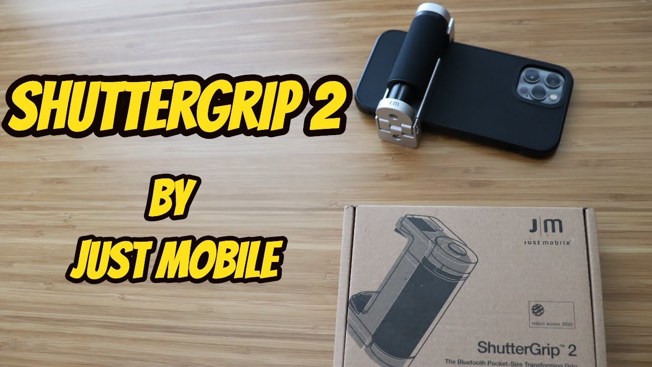 Shutter Grip 2 - Photography Phone Grip For Those Of Us With Monkey Hands