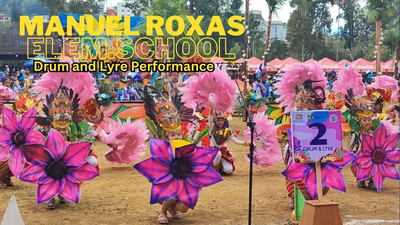 MANUEL ROXAS ES DRUM AND LYRE PERFORMANCE #PanagbengaFestival2025 #drumandlyre  #baguiocity