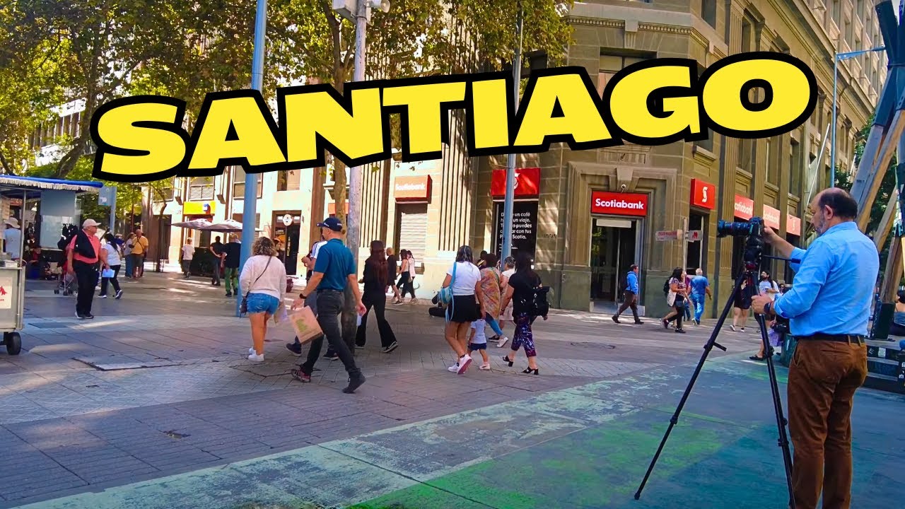 Qué está pasando en Santiago? | Calle Bandera| A Walking Tour