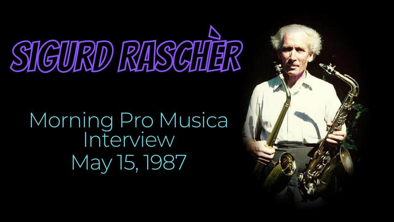 Sigurd Rascher Interview | Morning Pro Musica 5/15/87