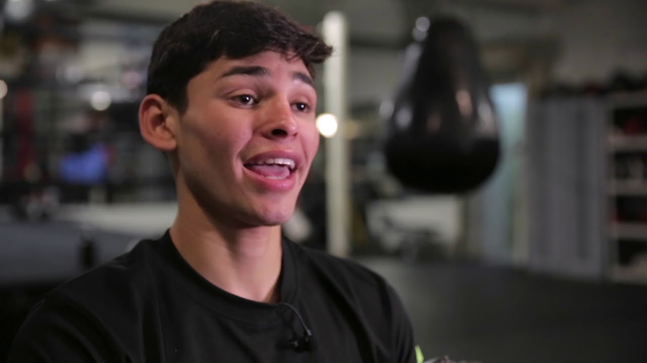 Ryan Garcia talks about adidas Speed 75 Boxing Gloves