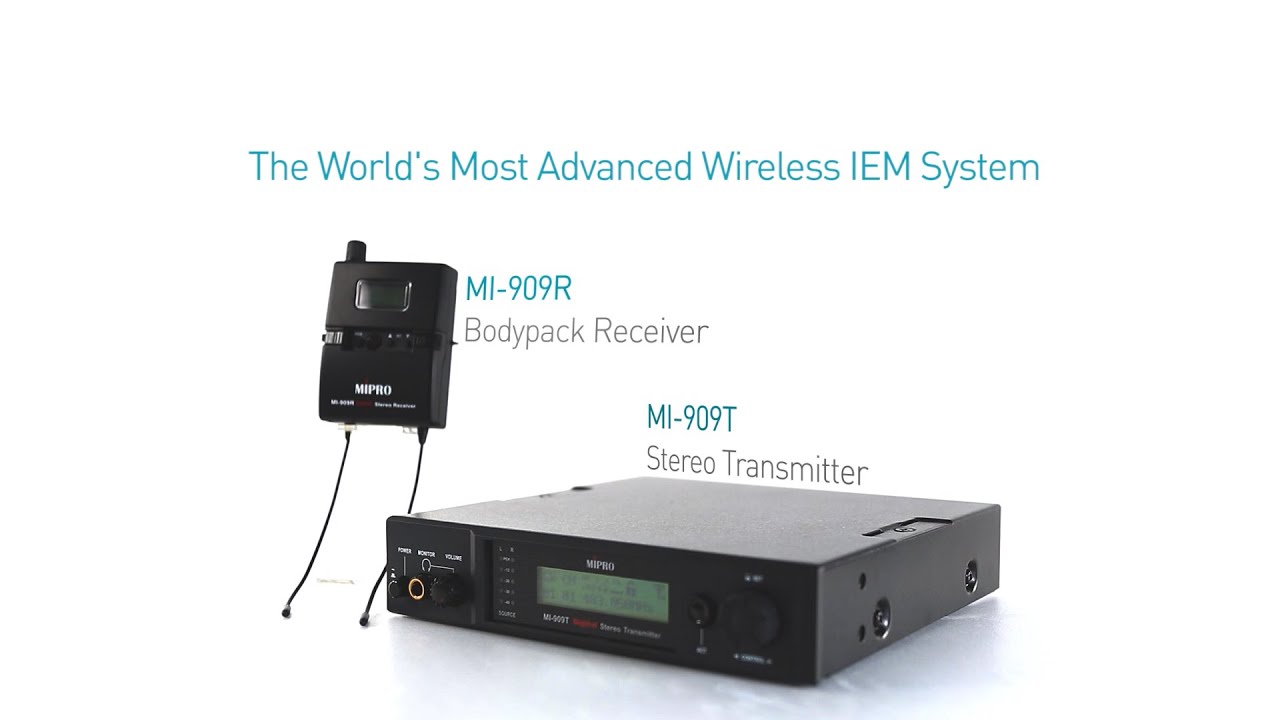 MIPRO MI-909 Wireless Digital IEM System