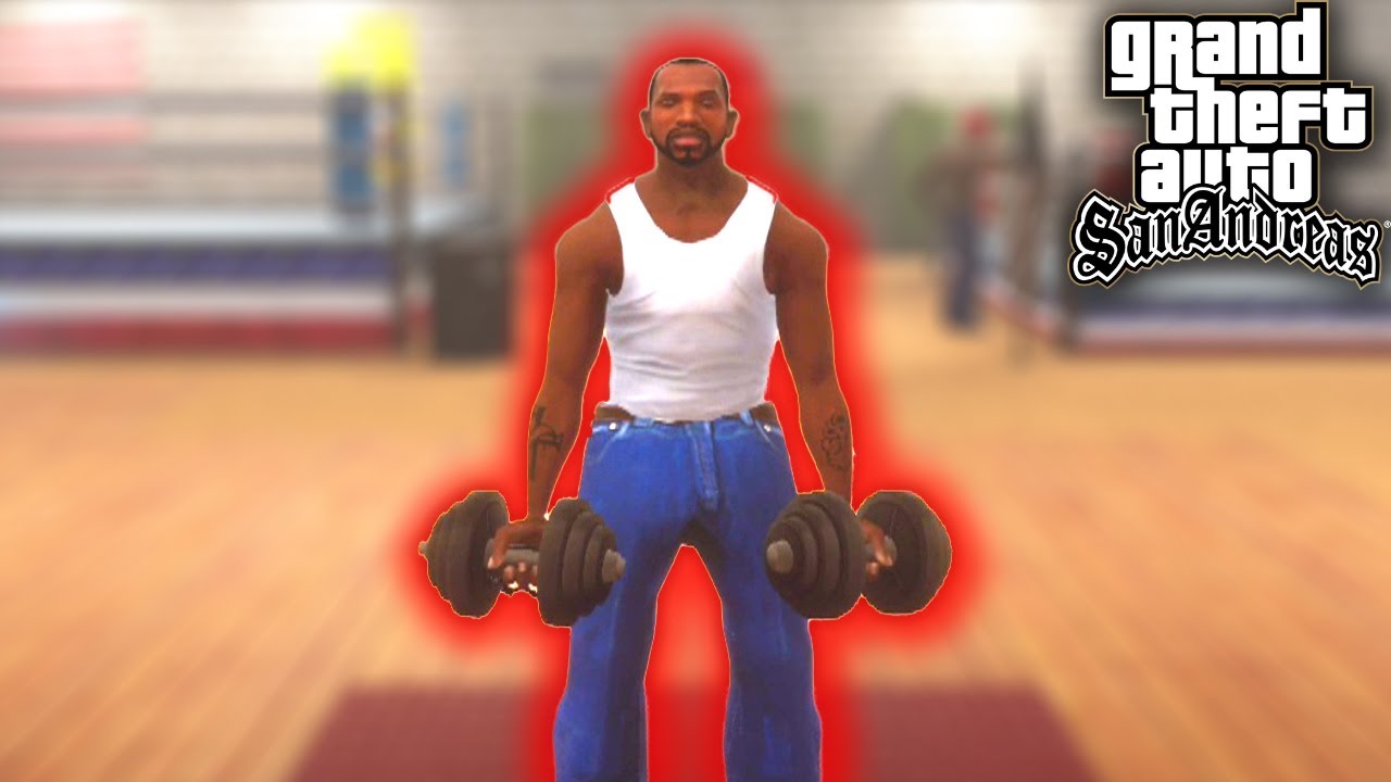 PAKUJEMY na SIŁOWNI! *duży progres* - GTA: San Andreas PL #2