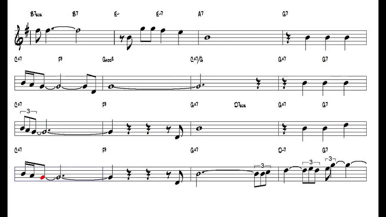 You Are So Beautiful Joe Cocker Tenor Sax