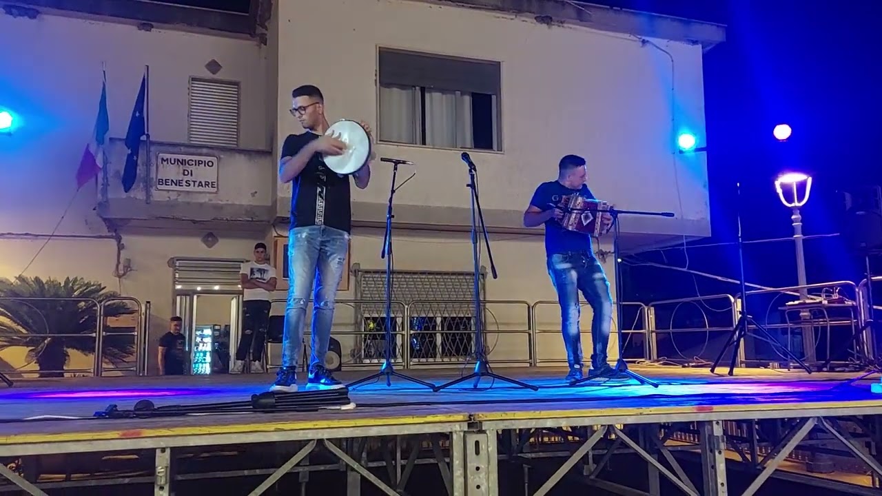 Tarantella Calabrese Bruno Marzano e Filippo Palamara raduno Benestare