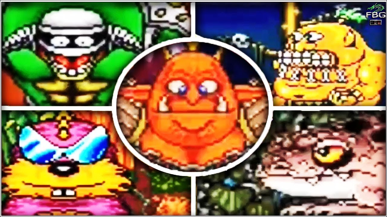Decap Attack - All Bosses
