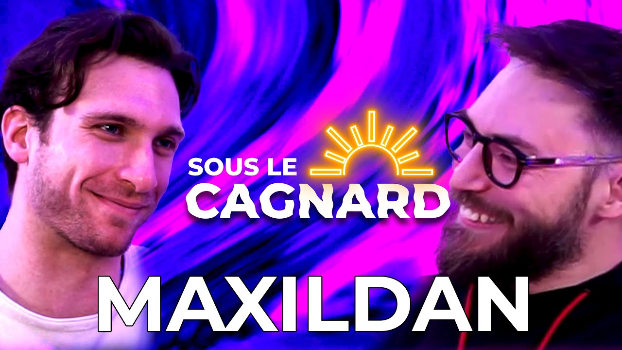 MAXILDAN : LE pr&eacute;sentateur du Twitch game se livre sans filtre | Sous le Cagnard 01 avec @Maxildan