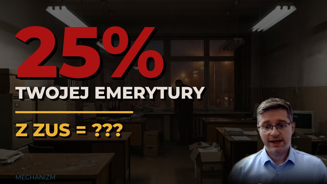 Emerytura 25% pensji &mdash; jak naprawdę działa system emerytalny?