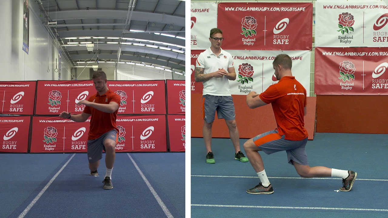 Activate Exercise Programme: Adult Phase 5(B): 2.Forward Lunge & Twist