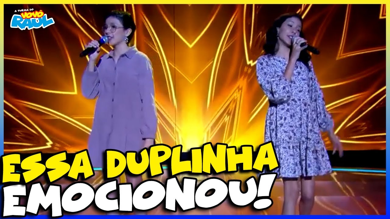 LÍVIA E LAURA CANTAM 