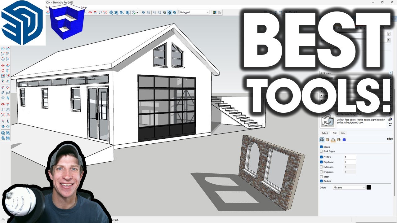 The TOP Time Saving Tools in Flex Tools for SketchUp!