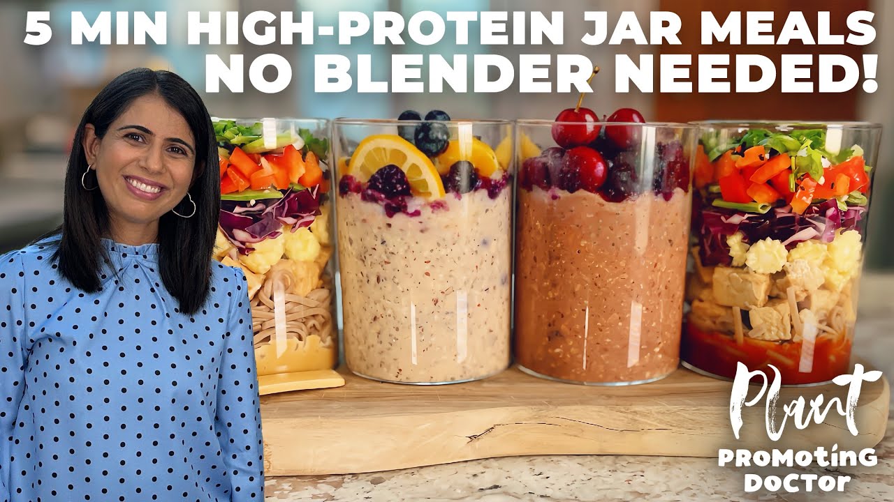 High Protein Jar Meals For Easy Meal Prep