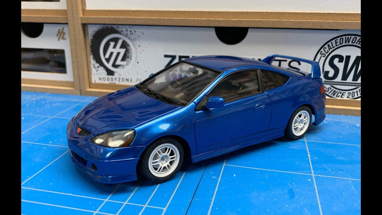 Fujimi: Honda Integra Type R DC5 Full Build Step by Step