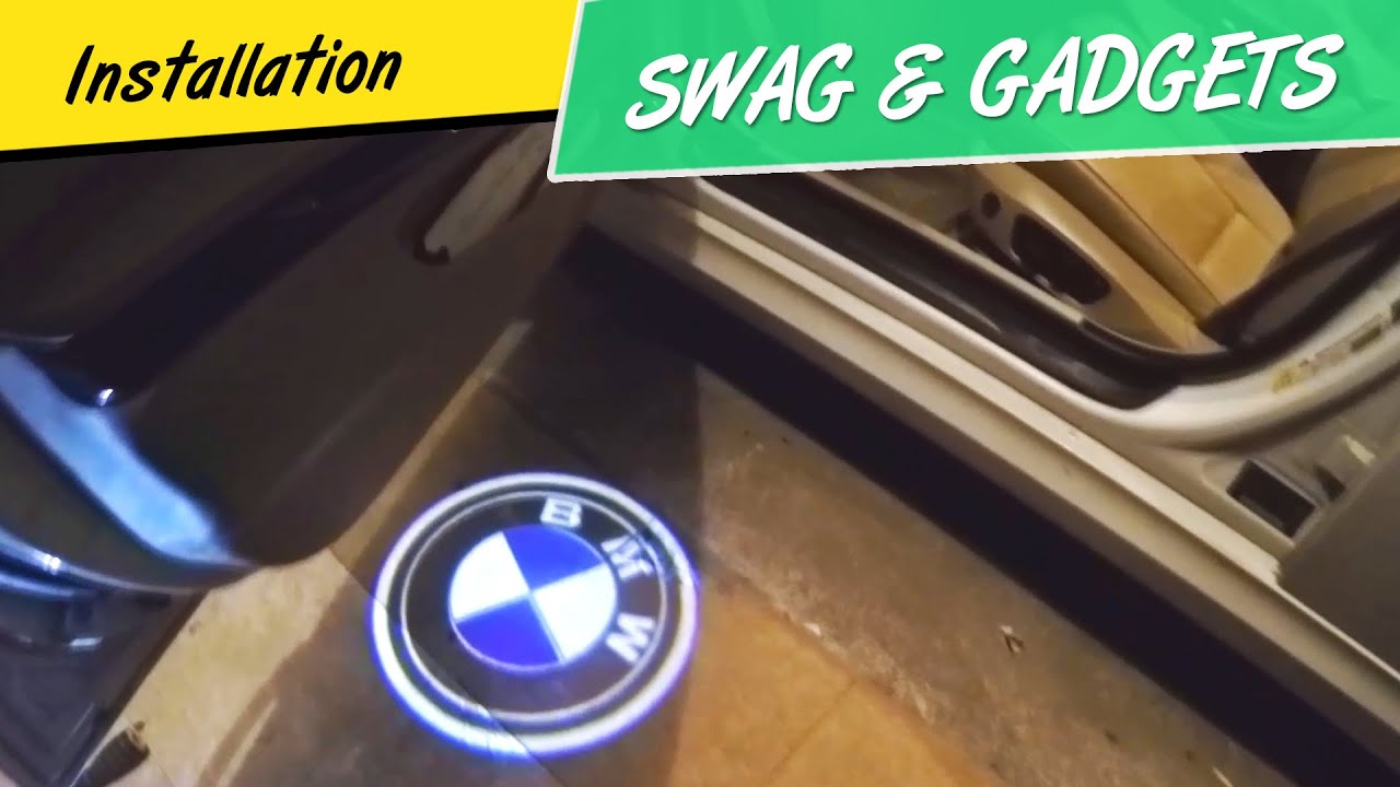 How to Install BMW Door Welcome Lights - 3D Shadow Projector Logo Lights - 3D Laser Shadow Lights