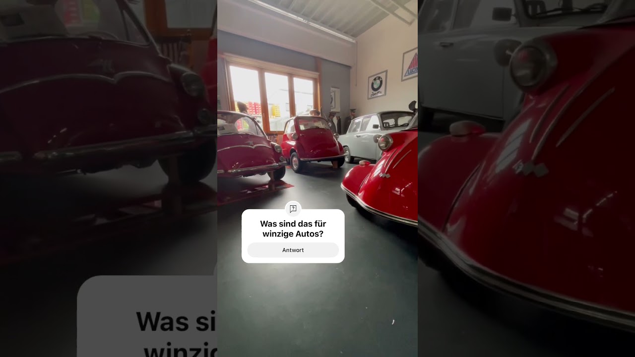 &bdquo;Kabinenroller und Co. 🚘 &ndash; Die verr&uuml;cktesten Fahrzeuge der 50er!&ldquo; #carmuseum #automobile # Oldtimer