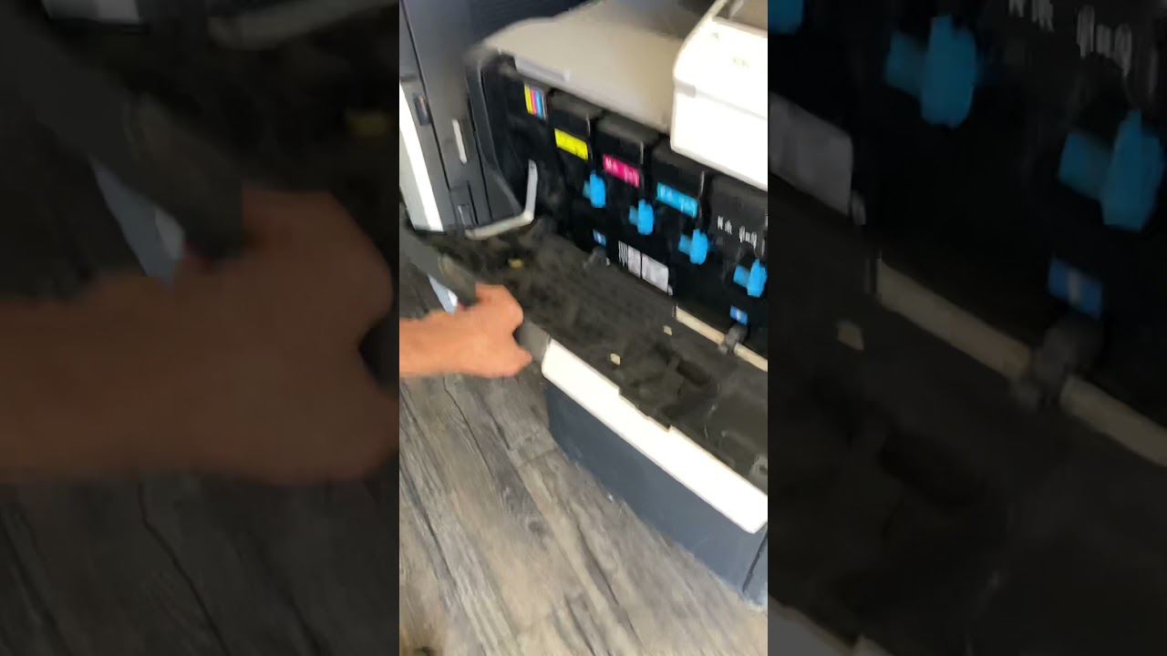 Konica - cleaning laser lenses