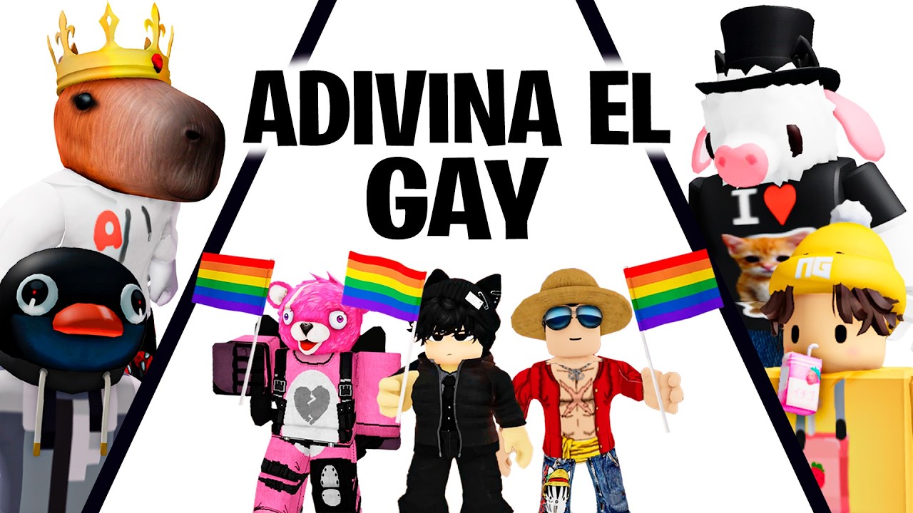 ADIVINA el GAY en ROBLOX...