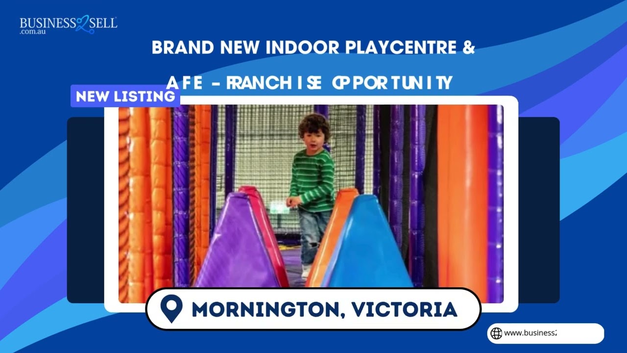 Brand new Indoor Playcentre & Cafe Franchise for sale