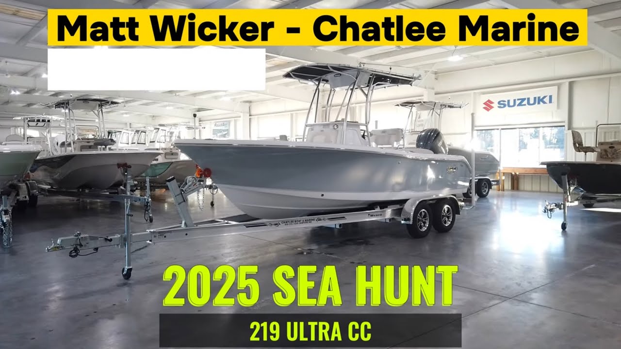 2025 Sea Hunt Ultra 219! A Boat for Every Budget!! Under 60k!!!