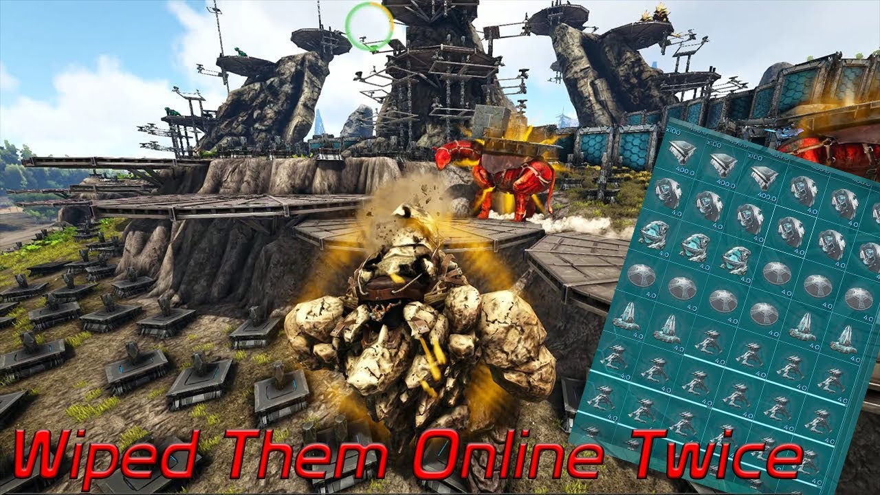ONLINE PUSHING THEIR GREEN OB TWICE | Racer n Giga Pushes in 2k19? | Small Tribes PvP
