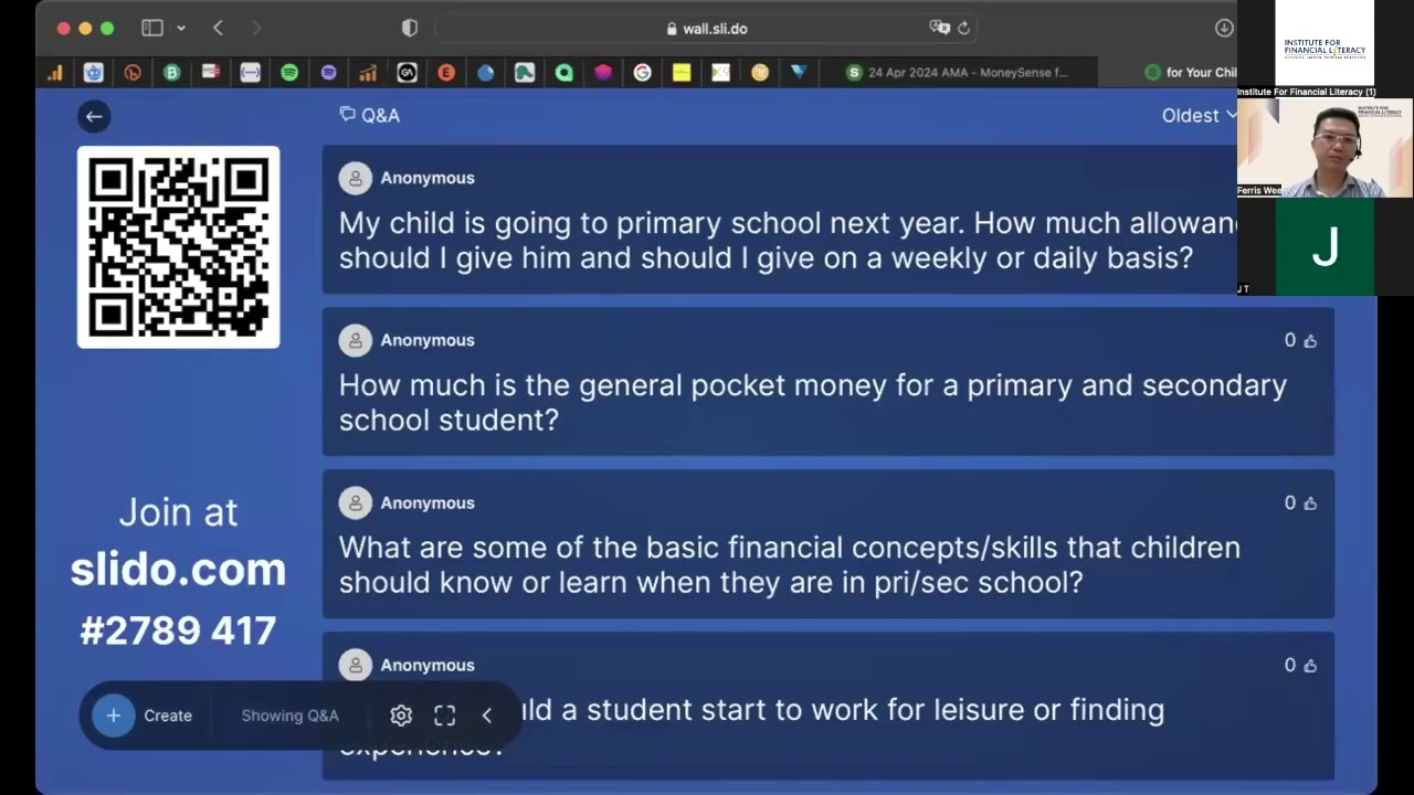 Ask-Me-Anything - MoneySense for Your Child