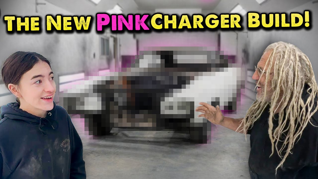 55 лет спустя… Возвращаем розовому Charger в идеальное состояние!