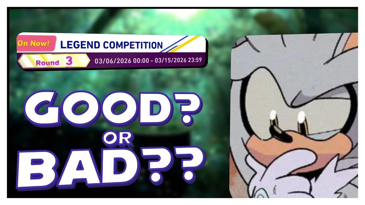 WAS LEGENDS COMP ROUND 3 GOOD OR BAD?? | Sonic Racing CrossWorlds Rant