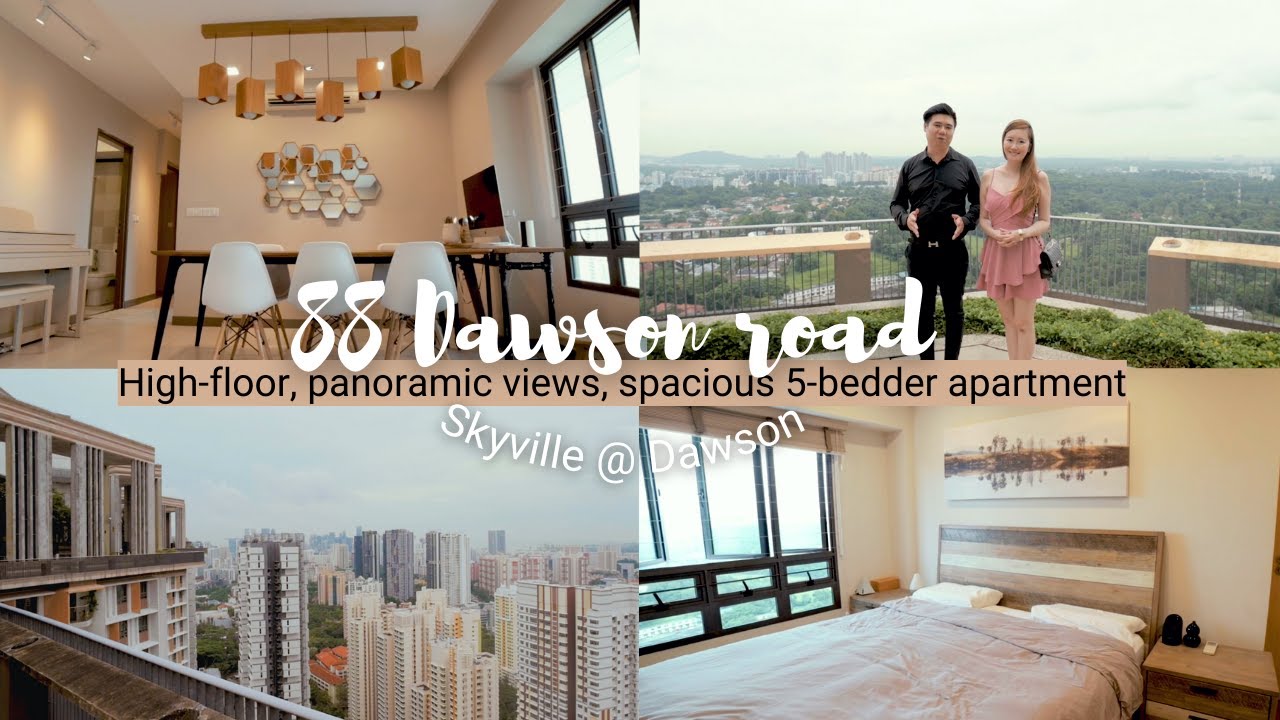 Skyville in Dawson | High Floor 5-bedder unit | Singapore HDB Listing Video