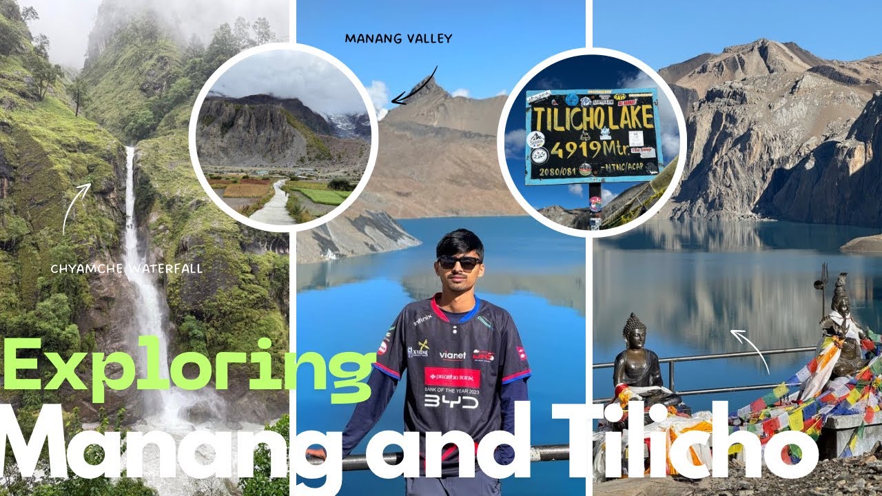 Exploring Manang and Tilicho Lake | Trekking Vlog #tilicholake #greenlake #manang 