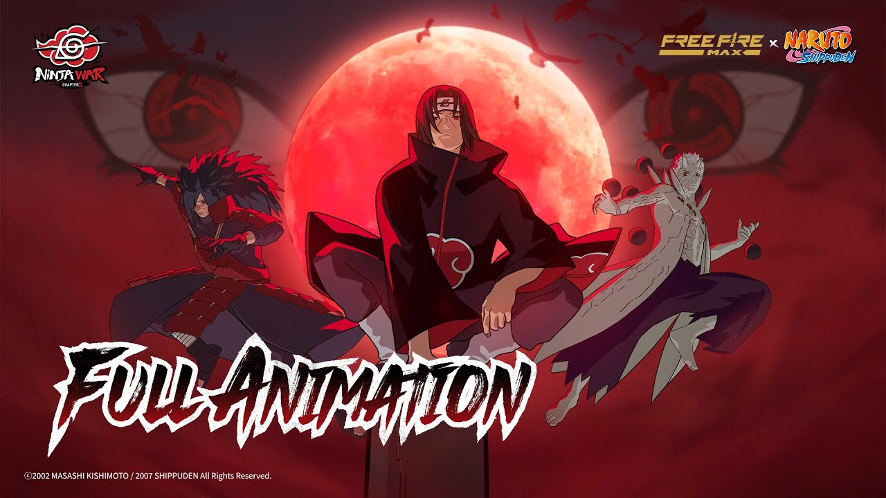 Full Animation | Free Fire MAX x NARUTO SHIPPUDEN | Ninja War | Free Fire MAX Official