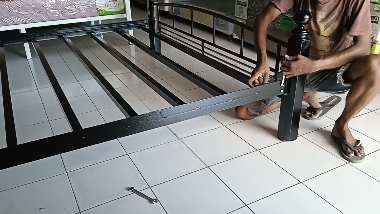 cara merakit ranjang besi success dengan bahan yang berkualitas tinggi