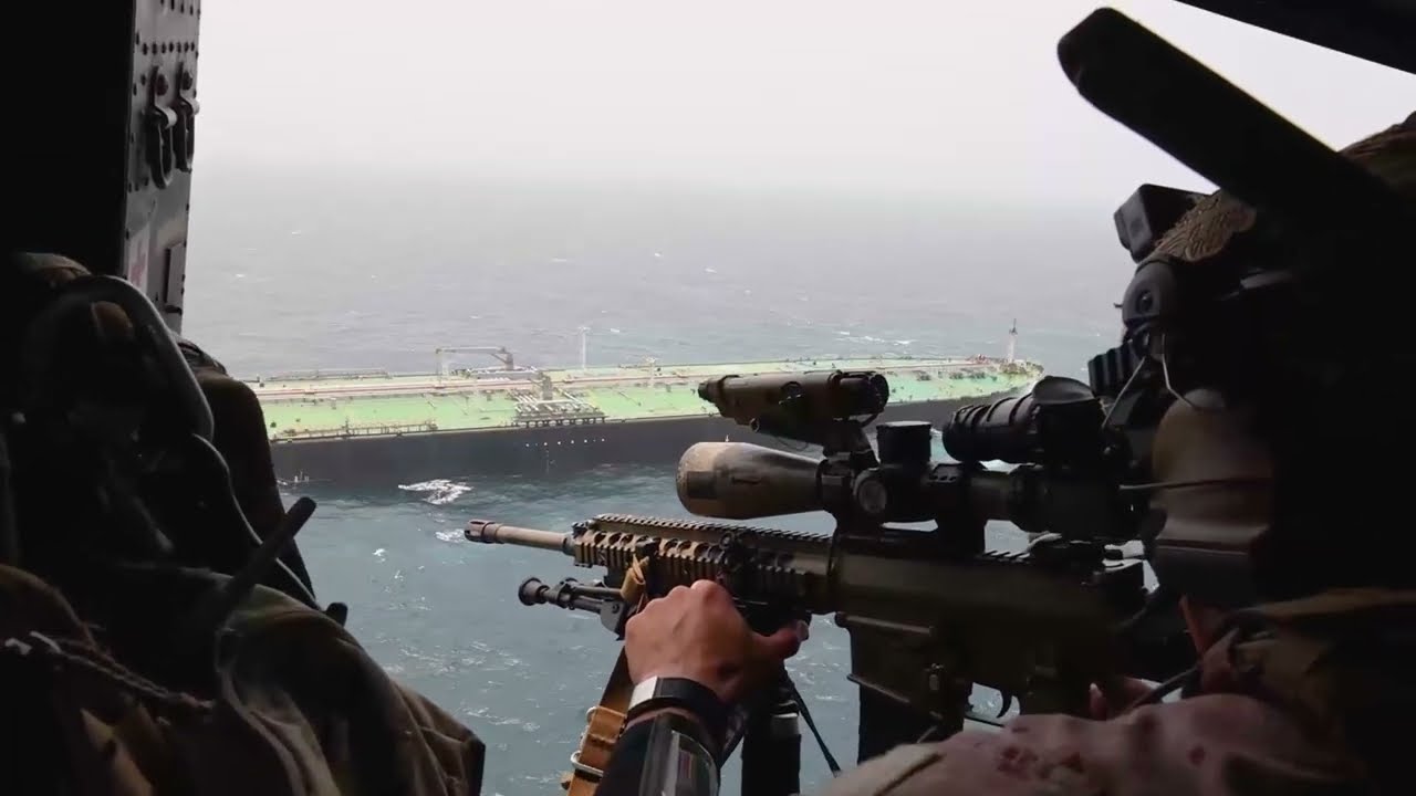 BREAKING: 11th MEU Marines Board the M/T Wen Yao in the Gulf of Oman