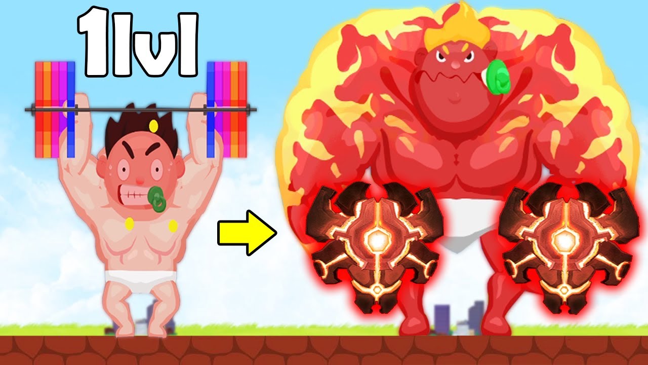 Muscle Boy ALL LEVELS Evolution Muscle Strongest