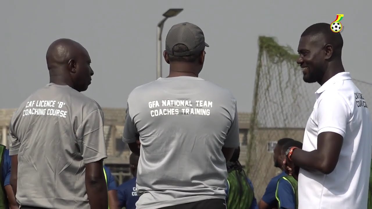 CAF Licence B Coaching Course Concludes at Prampram - Course Wrap-Up