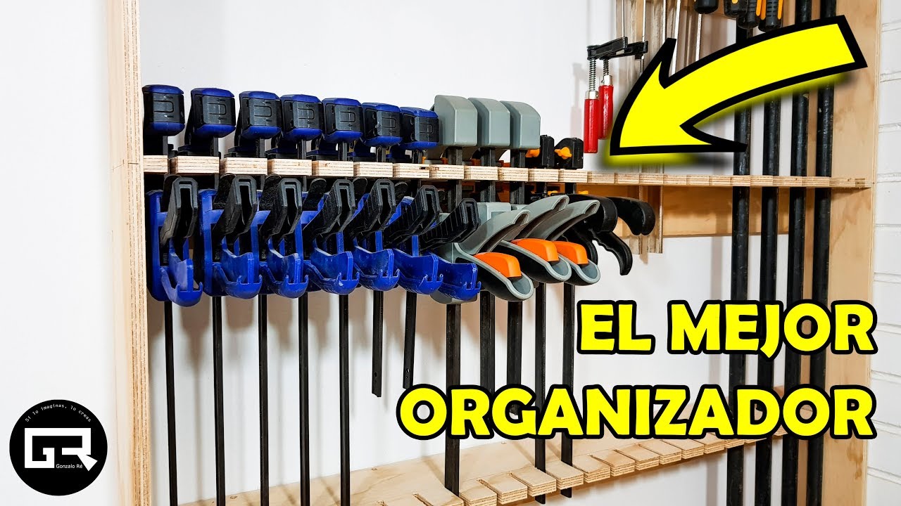 ORGANIZADOR de PRENSAS y SARGENTOS / CLAMP WALL RACK ORGANIZER