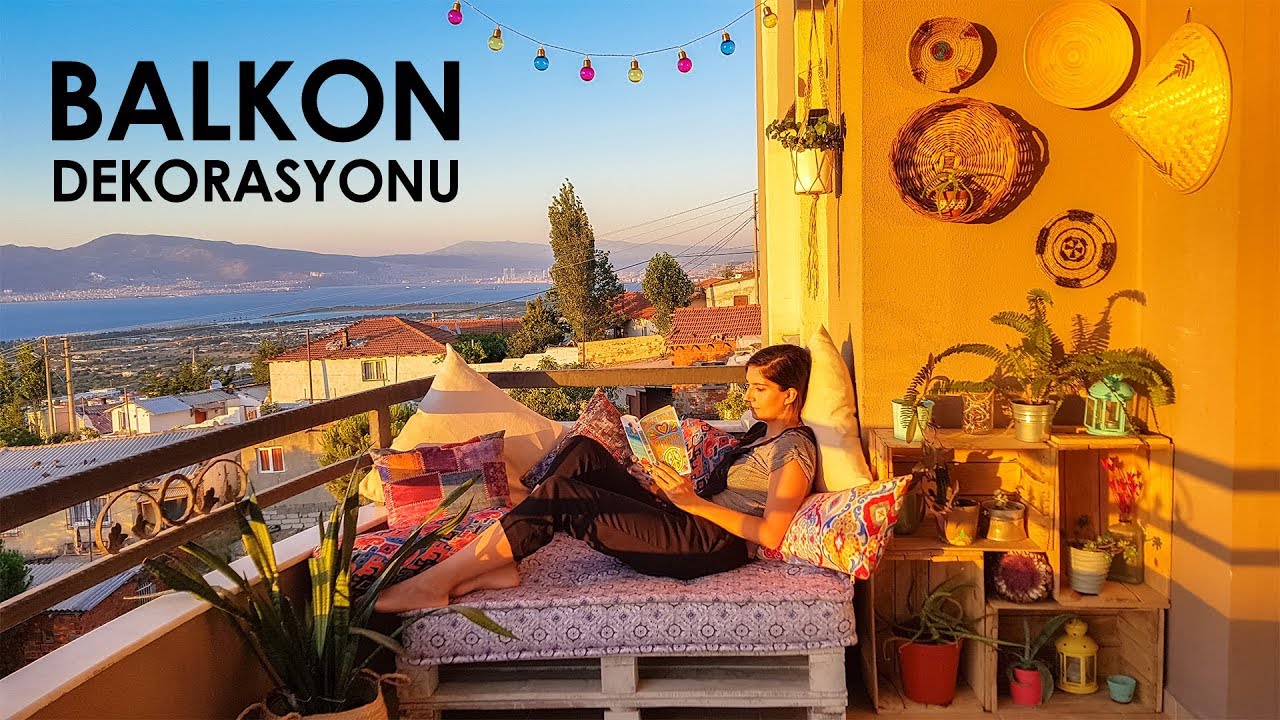 BALKON DEKORASYONU #2 | Kendin Yap Fikirlerle Balkonumu Yeniledim