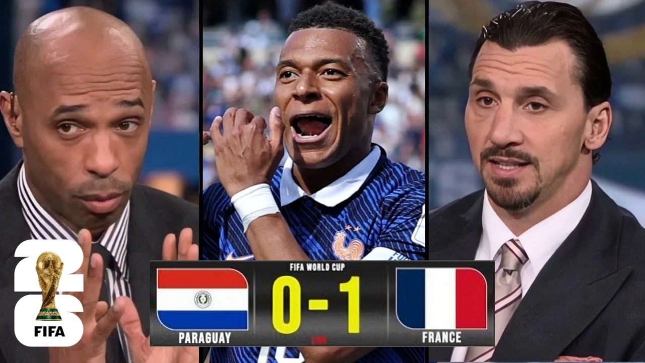 France Win, But it Was Ugly | Paraguay 0-1 France | Mbappe is Better Than Messi | Zlatan & Henry