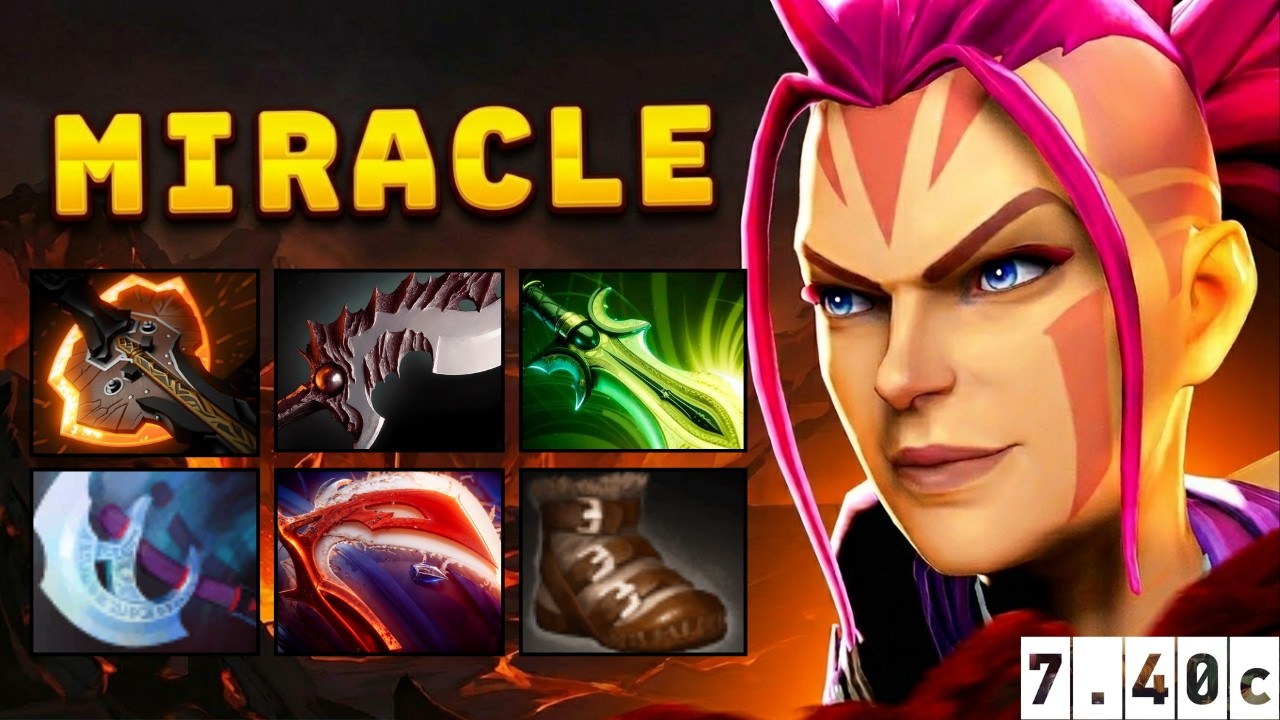 MIRACLE- РЕЖИМ БОГА НА ANTI-MAGE 🔥⚡ ЕГО НЕ ОСТАНОВИТЬ!